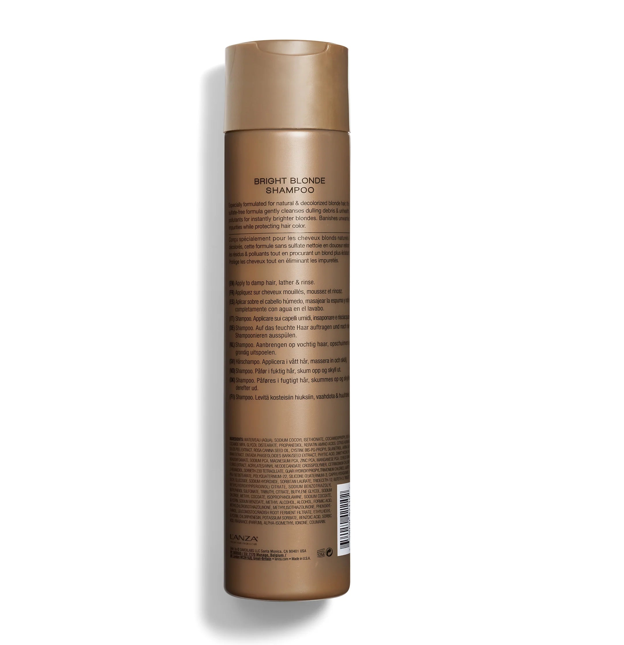 L'ANZA BRIGHT BLONDE SHAMPOO 10.1OZ