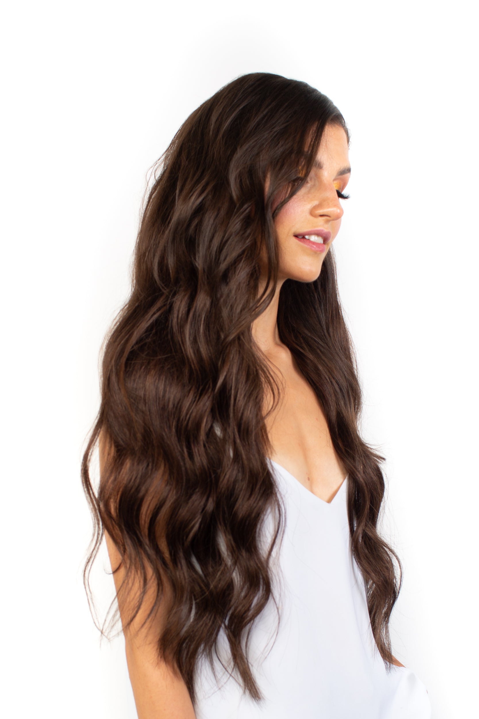 14"-24" Rich Brown Clip-In Hair Extensions – Envy Me