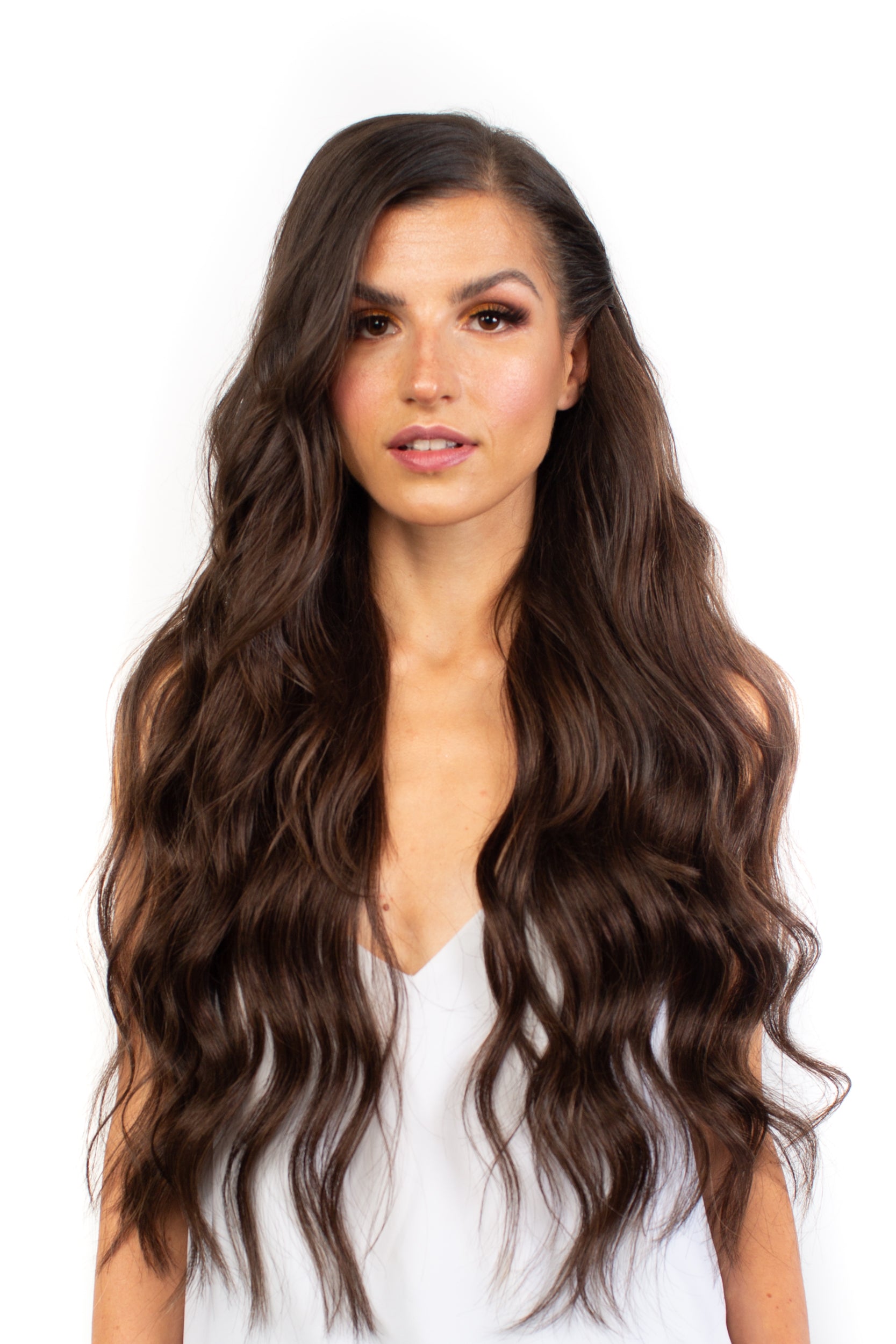 14"-24" Rich Brown Clip-In Hair Extensions – Envy Me