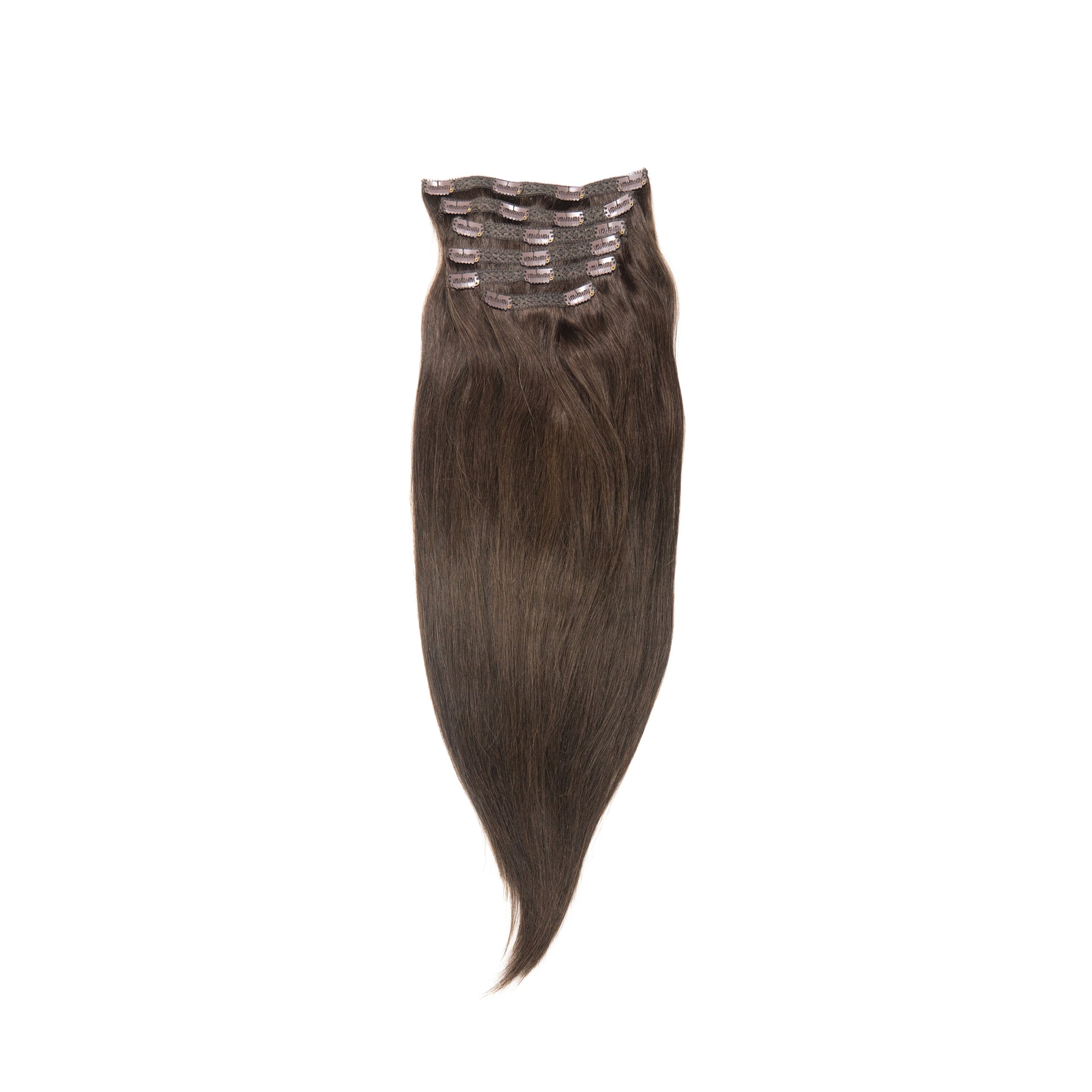 14"-24" Rich Brown Clip-In Hair Extensions – Envy Me