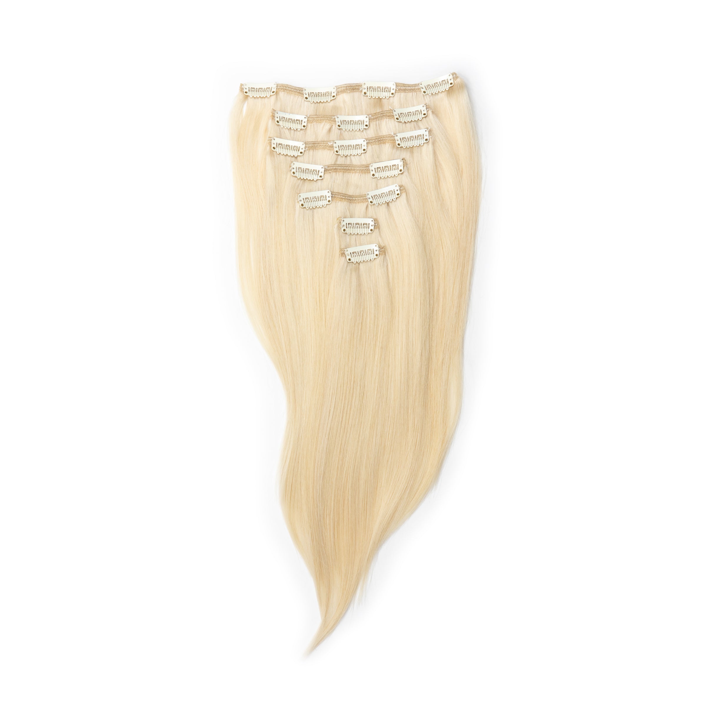 14" Blonde Clip-In Extensions
